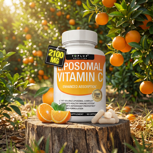 VITAMINA C LIPOSOMAL 2100mg — Lo que la Crema No Pudo, lo Hace por Dentro