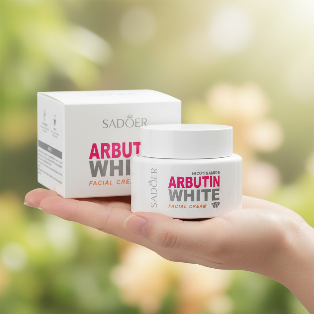 CREMA ACLARANTE ARBUTIN WHITE   — La Crema que Borra las Marcas que el Tiempo Dejó