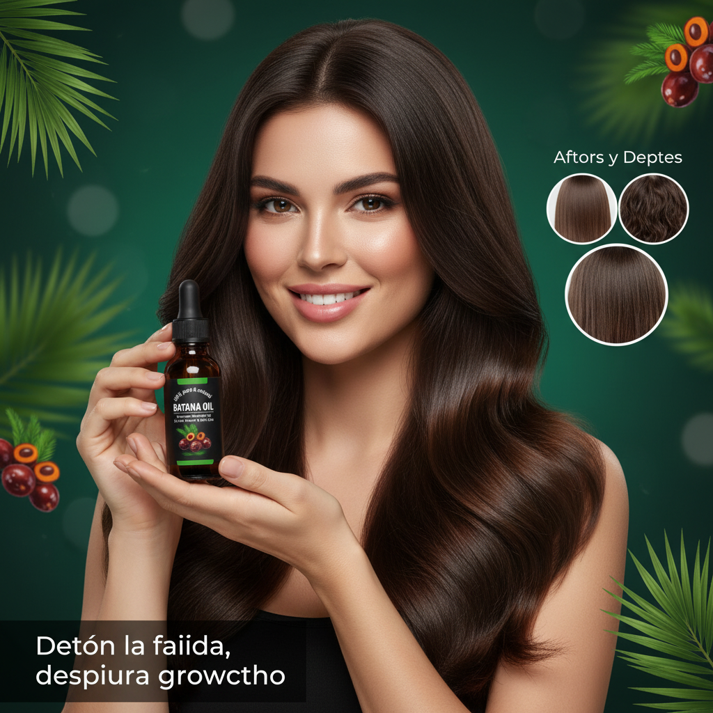 Aceite Batana para la caída  del cabello.